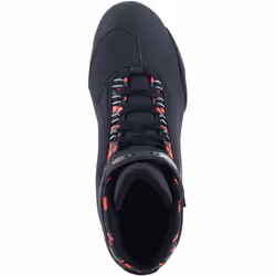 Alpinestars Sektor scarpe da moto impermeabili, nero-grigio-rosso, dimensione 45 per uomo