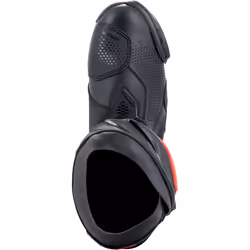 Alpinestars Supertech R Stivali moto, nero-rosso-giallo, dimensione 44 per uomo