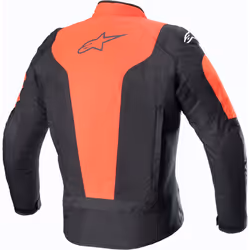Alpinestars RX-3 Giacca tessile impermeabile per moto, nero-rosso, dimensione M per uomo