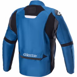 Alpinestars T-SP5 Rideknit Camo Giacca tessile moto, blu, dimensione S per uomo