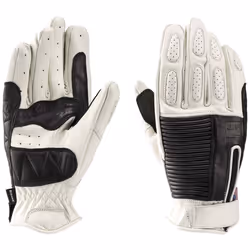 Blauer Banner Guanti da moto, nero-bianco, dimensione S per uomo - Vista aggiuntiva 2