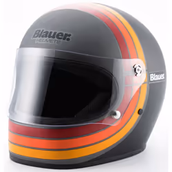 Blauer 80's casco, argento, dimensione XL per uomo