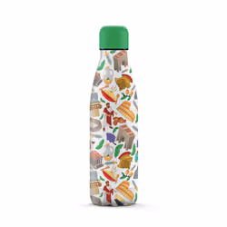 The Steel Bottle City Series #55 ROMA, 500 ml, Uso quotidiano, Multicolore, Acciaio inox, 270 mm, 7 cm