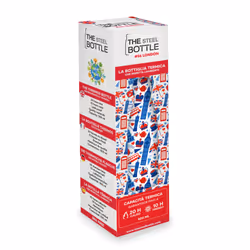 The Steel Bottle City Series #56 LONDON Uso quotidiano 500 ml Acciaio inox Multicolore