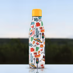 The Steel Bottle City Series #60 NEW YORK Uso quotidiano 500 ml Acciaio inox Multicolore - Vista aggiuntiva 3