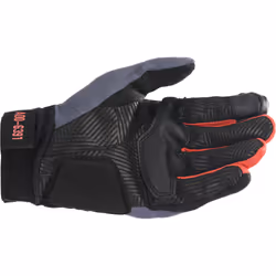 Alpinestars AS-DSL Shotaro Guanti da moto, grigio-rosso, dimensione XL per uomo