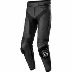 Alpinestars Missile V3 Airflow Pantaloni Moto in Pelle, nero, dimensione 50 per uomo