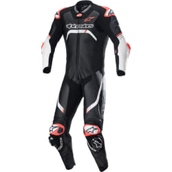 Alpinestars GP Tech 4 Costume intero in pelle per moto, nero-bianco, dimensione 48 per uomo