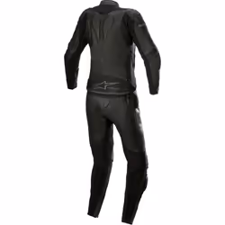 Alpinestars Stella GP Plus Ladies Two Piece Tuta in pelle per moto, nero-grigio, dimensione 40 per donne