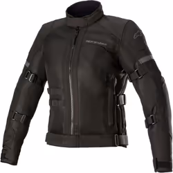 Alpinestars Stella Crosshill WP Air Giacca tessile moto da donna, nero, dimensione L per donne