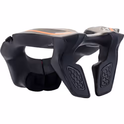 Alpinestars Support Gioventù proteggicollo, nero-arancione per uomo