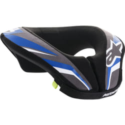 Alpinestars Sequence Youth Motocross Neck Guard, nero-blu, dimensione S M
