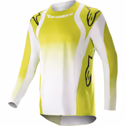 Alpinestars Techstar Push Maglia Motocross, giallo, dimensione L per uomo