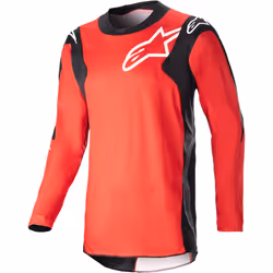 Alpinestars Racer Hoen Maglia Motocross, rosso, dimensione L per uomo