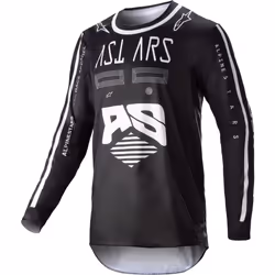 Alpinestars Racer Found Maglia Motocross, nero, dimensione L per uomo