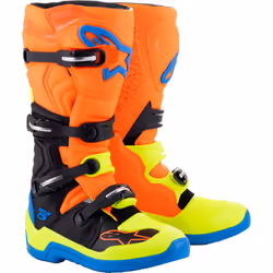 Alpinestars Tech 5 Stivali motocross, arancione, dimensione 42 per uomo