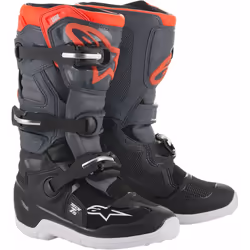 Alpinestars Tech 7S Stivali Motocross Giovani, nero-blu-giallo, dimensione 37