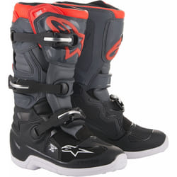 Alpinestars Tech 7S Stivali Motocross Giovani, nero-blu-giallo, dimensione 37
