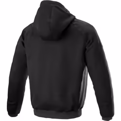 Alpinestars Ageless Felpa con cappuccio moto, nero, dimensione 4XL per uomo