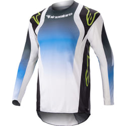 Alpinestars Techstar Push Maglia Motocross, blu, dimensione XL per uomo