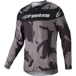 Alpinestars Racer Tactical 2023 Maglia Motocross, nero-grigio, dimensione M per uomo