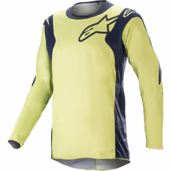 Alpinestars Racer Hoen Maglia Motocross, giallo, dimensione M per uomo - Vista aggiuntiva 2