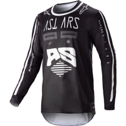 Alpinestars Racer Found Maglia Motocross, nero, dimensione 2XL per uomo