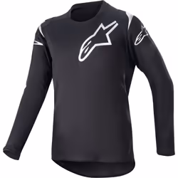 Alpinestars Racer Graphite 2023 Maglia Motocross, nero, dimensione XL per uomo
