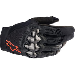 Alpinestars Megawatt Guanti da motocross, nero-rosso, dimensione M per uomo