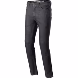 Alpinestars Cerium Denim Tech Pantaloni tessili da moto, nero, dimensione 38 per uomo