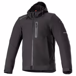 Alpinestars 4208023-1100-L, Adulto, Maschio, Felpa con cappuccio, Nero, L