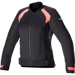 Alpinestars Eloise V2 Air Giacca tessile moto da donna, nero-rosa, dimensione M per donne