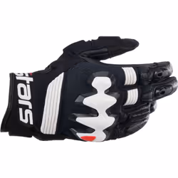 Alpinestars Halo Guanti Moto, nero-bianco, dimensione XL per uomo