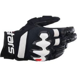 Alpinestars Halo Guanti Moto, nero-bianco, dimensione XL per uomo