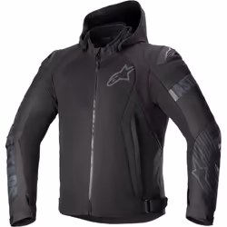Alpinestars Zaca Air Giacca tessile moto, nero, dimensione S per uomo