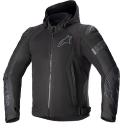 Alpinestars Zaca Air Giacca tessile moto, nero, dimensione S per uomo