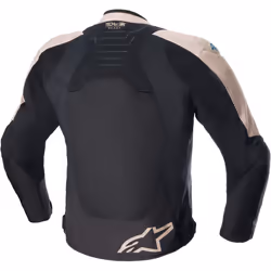 Alpinestars SMX Air Giacca tessile moto perforata, nero-beige, dimensione XL per uomo - Vista aggiuntiva 2