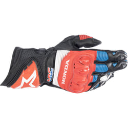 Alpinestars Honda GP Pro R3 Guanti da moto, nero-rosso-blu, dimensione XL per uomo