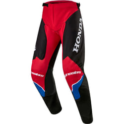 Alpinestars Honda Racer Iconic Pantaloni Motocross, nero-bianco-rosso, dimensione 28 per uomo