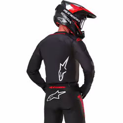 Alpinestars Honda Racer Iconic Maglia Motocross, nero-rosso, dimensione M per uomo - Vista aggiuntiva 3