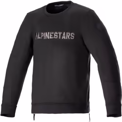 Alpinestars Legit Crew Fleece Pullover moto, nero, dimensione S per uomo