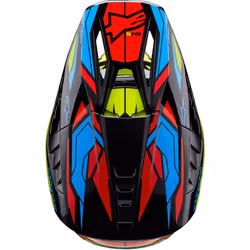 Alpinestars S-M5 Action 2 2024 Casco Motocross, nero-rosso-giallo, dimensione XL per uomo