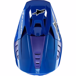 Alpinestars S-M5 Corp 2024 Casco Motocross, blu, dimensione S per uomo