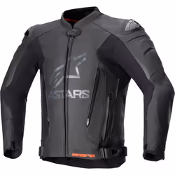 Alpinestars GP Plus V4 Giacca in pelle moto, nero, dimensione 50 per uomo