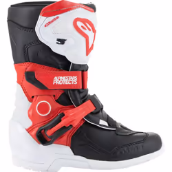 Alpinestars Tech 3S Stivali da motocross per bambini, nero-bianco-rosso, dimensione 32 - Vista aggiuntiva 6