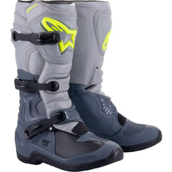 Alpinestars Tech 3 Stivali Motocross, grigio, dimensione 49 50 per uomo