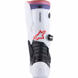 Alpinestars Tech 7S Stivali Motocross Giovani, nero-bianco-rosso, dimensione 37