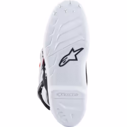 Alpinestars Tech 7S Stivali Motocross Giovani, nero-bianco-rosso, dimensione 39