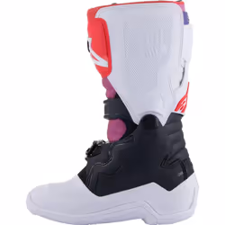 Alpinestars Tech 7S Stivali Motocross Giovani, nero-bianco-rosso, dimensione 40 41 - Vista aggiuntiva 4