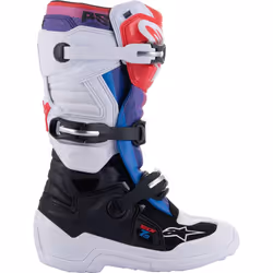 Alpinestars Tech 7S Stivali Motocross Giovani, nero-bianco-rosso, dimensione 40 41 - Vista aggiuntiva 6